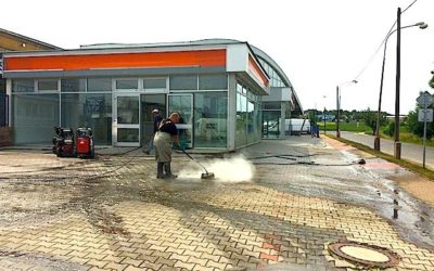 Čištění a impregnace zámkové dlažby