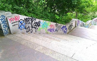 Čištění graffiti a odstranění graffiti