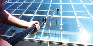 Working at heights and surface cleaning